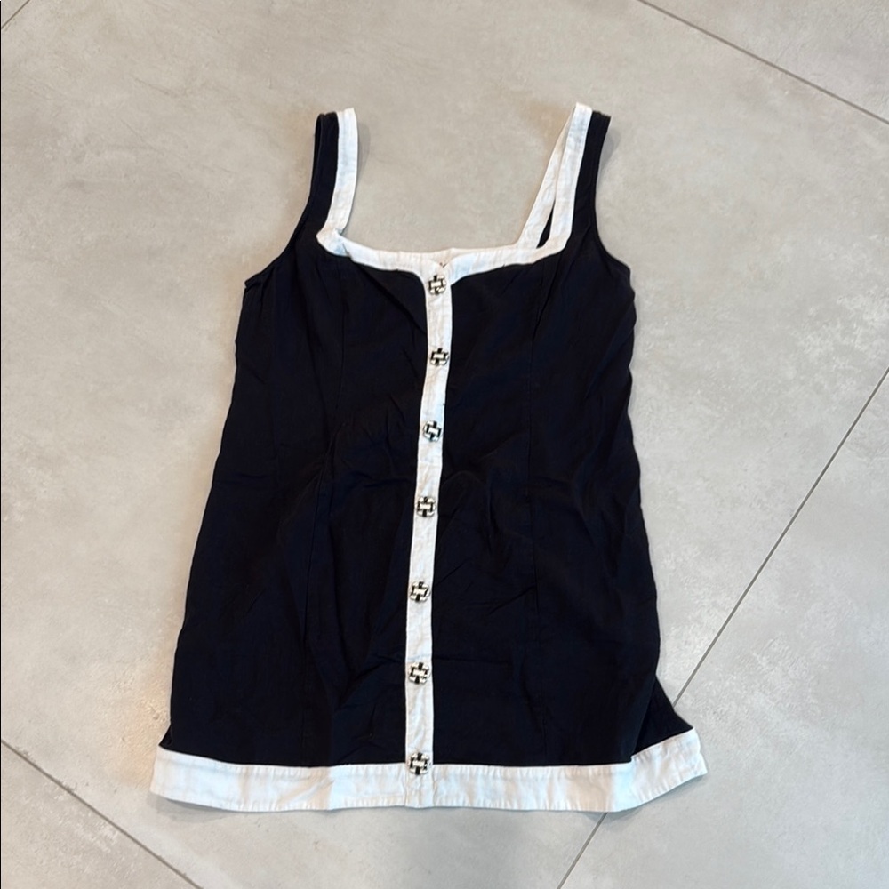 Show Me Your MUMU Black and White Women's Dress, size XXL